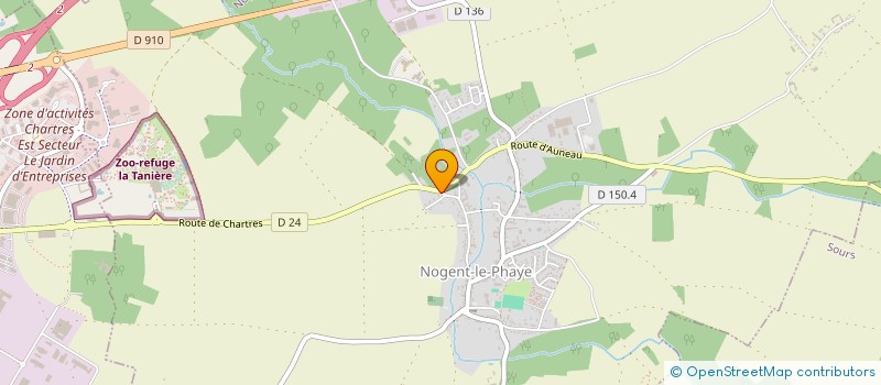 localisation de l'entreprise SCI GELLAINVILLE à EPERNON