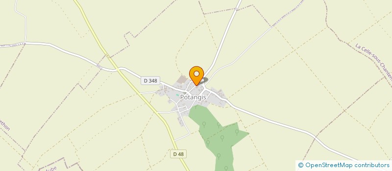 localisation de l'entreprise SCI GELLE  POTANGIS