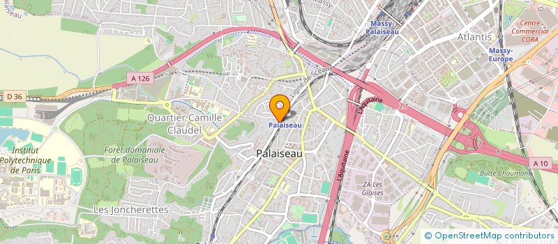 localisation de l'entreprise SCI GELLECE à PALAISEAU