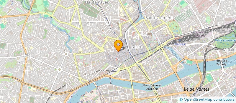 localisation de l'entreprise SCI GELLUSSEAU  NANTES