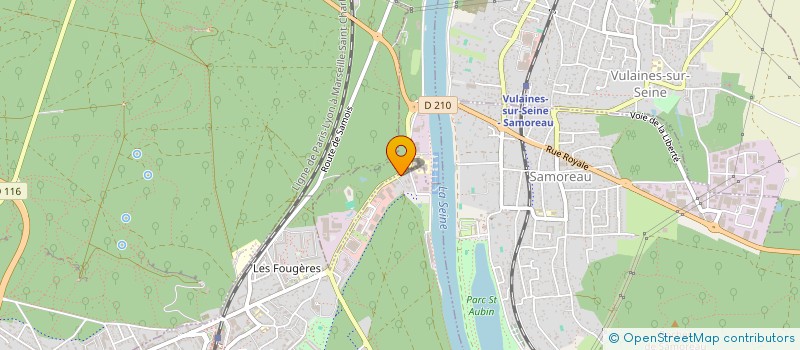 localisation de l'entreprise SCI GELOK  AVON