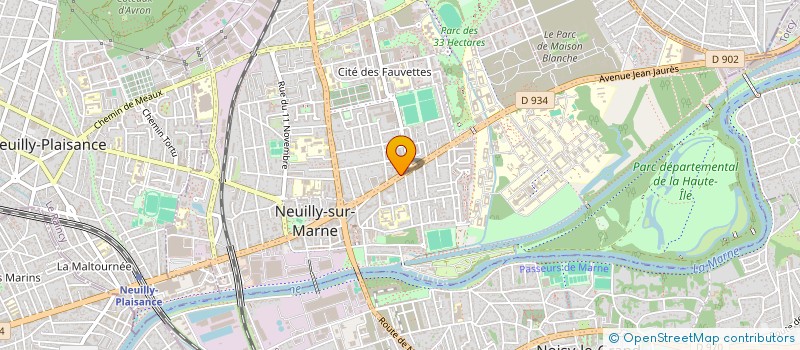 localisation de l'entreprise SCI GELY COSSONNEAU à NEUILLY-SUR-MARNE