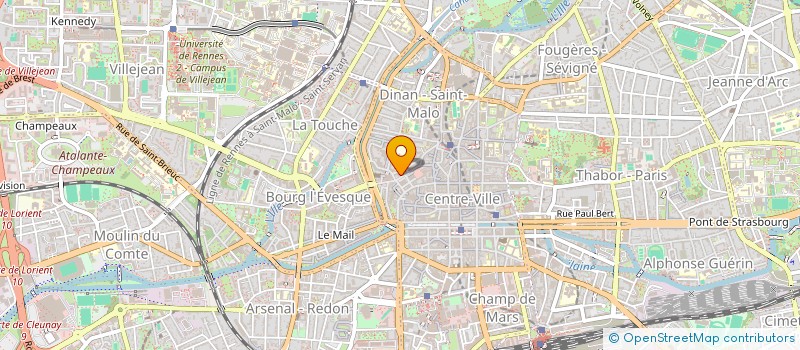 localisation de l'entreprise SCI GEM  RENNES