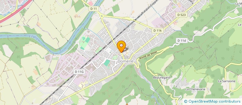 localisation de l'entreprise SCI GEM  DOMENE