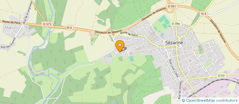localisation de l'entreprise SCI GEM à SEZANNE