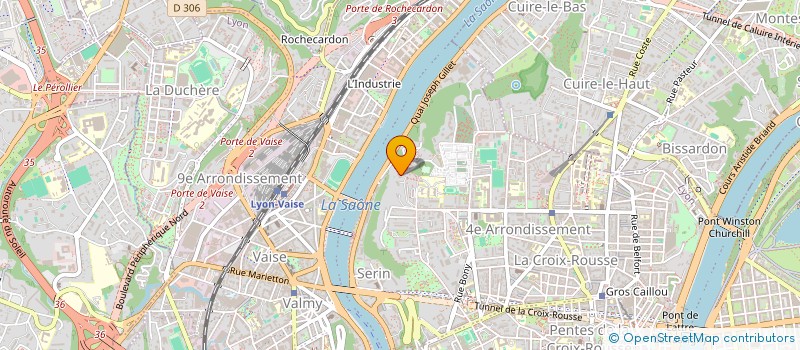 localisation de l'entreprise SCI GEM  LYON 4EME