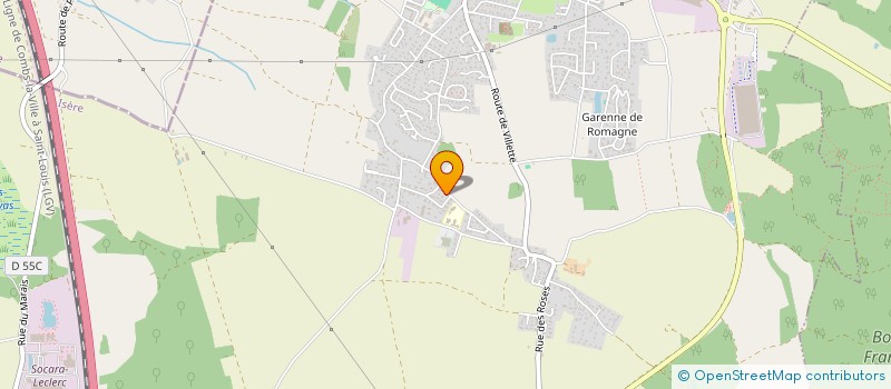 localisation de l'entreprise SCI GEMA  VILLETTE-D'ANTHON