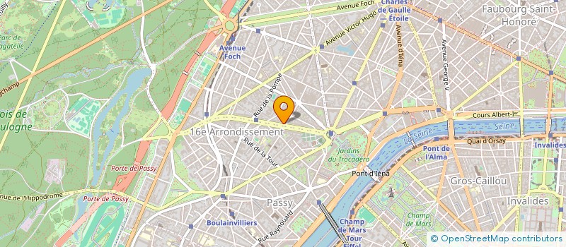 localisation de l'entreprise SCI GEMACOU  PARIS