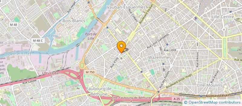localisation de l'entreprise SCI GEMAJE à LILLE
