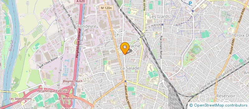 localisation de l'entreprise SCI GEMAR à TOULOUSE
