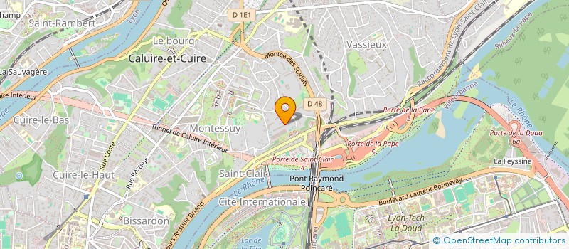 localisation de l'entreprise SCI GEMAR  CALUIRE-ET-CUIRE