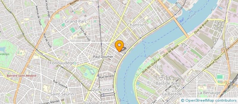 localisation de l'entreprise SCI GEMASY  BORDEAUX