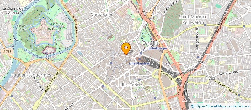 localisation de l'entreprise SCI GEMAX à LILLE