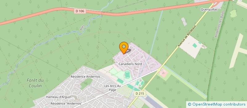 localisation de l'entreprise SCI GEME  ANDERNOS-LES-BAINS