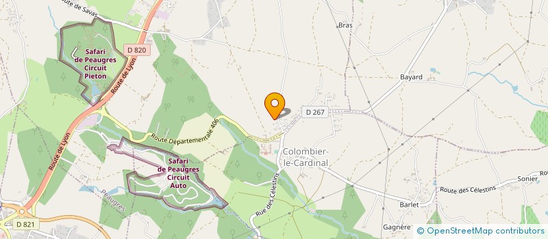 localisation de l'entreprise SCI GEMEAUX  LIMONY