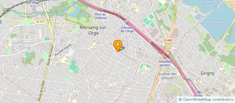 localisation de l'entreprise SCI GEMI  MORSANG-SUR-ORGE