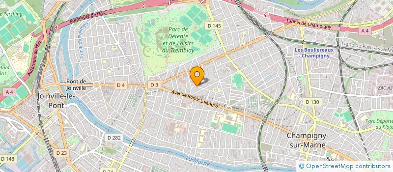 localisation de l'entreprise SCI GEMI  CHAMPIGNY-SUR-MARNE