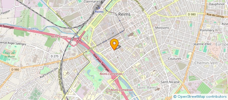 localisation de l'entreprise SCI GEMIDE  REIMS