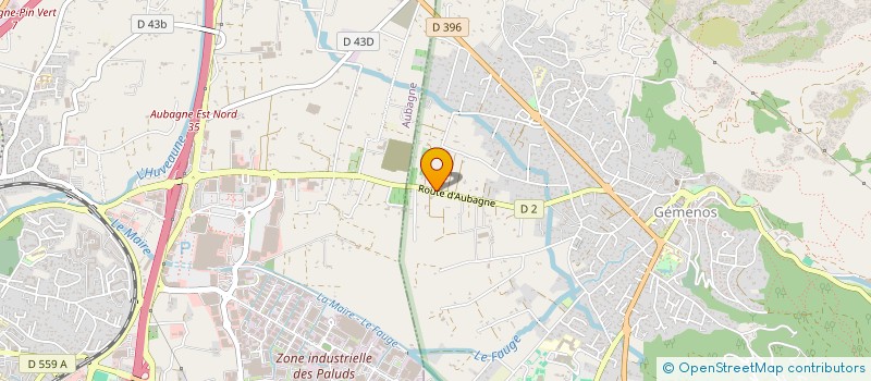 localisation de l'entreprise SCI GEMIMO  GEMENOS