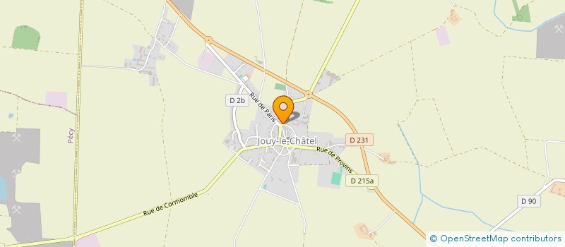 localisation de l'entreprise SCI GEMINI  JOUY-LE-CHATEL