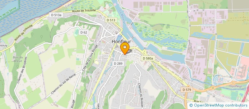 localisation de l'entreprise SCI GEMINI à HONFLEUR