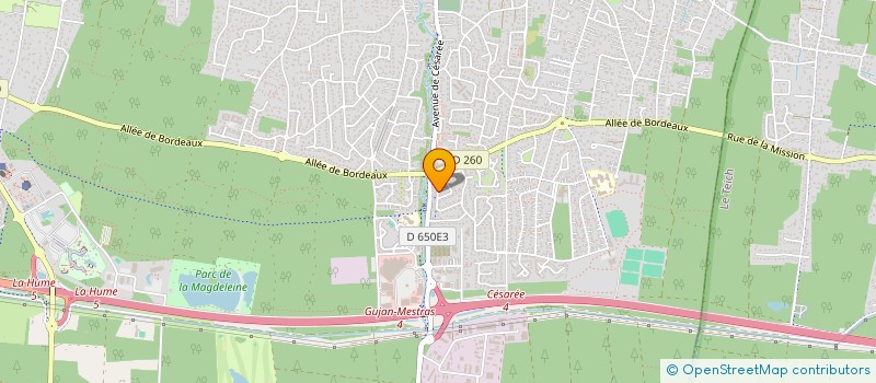 localisation de l'entreprise SCI GEMINI à GUJAN-MESTRAS