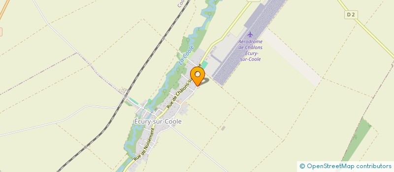 localisation de l'entreprise SCI GEMM  ECURY-SUR-COOLE