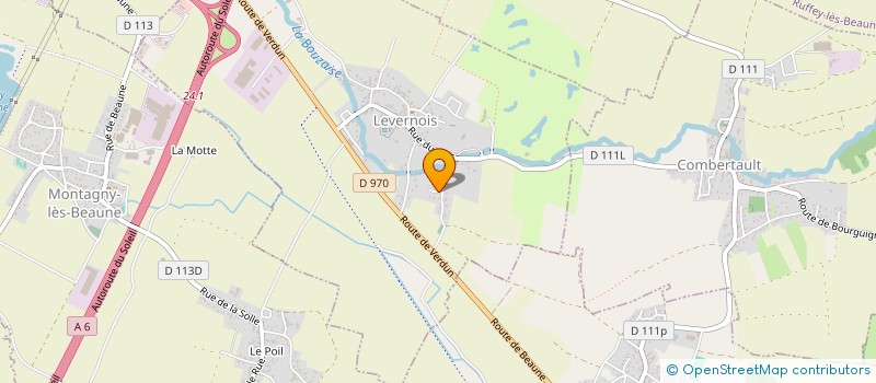 localisation de l'entreprise SCI GEMMAS HABITAT  LEVERNOIS