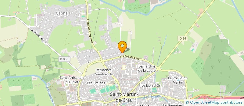 localisation de l'entreprise SCI GEMMAVIE à SAINT-MARTIN-DE-CRAU