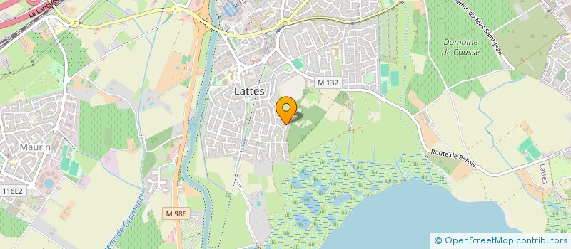 localisation de l'entreprise SCI GEMO à LATTES