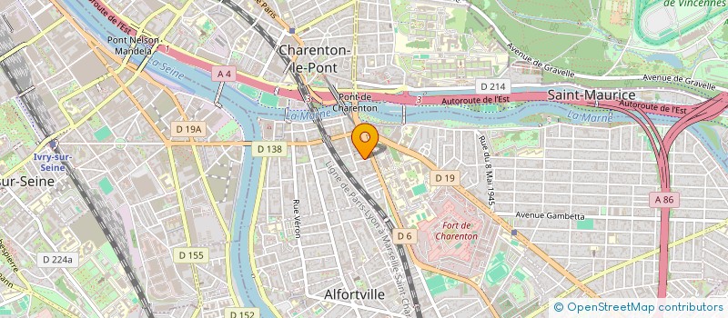 localisation de l'entreprise SCI GEMO à MAISONS-ALFORT