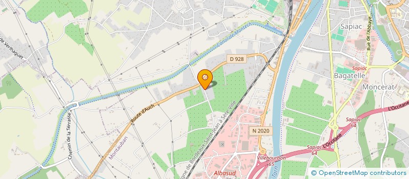 localisation de l'entreprise SCI GEMONAIS  MONTAUBAN