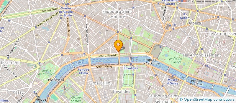 localisation de l'entreprise SCI GEMS  PARIS