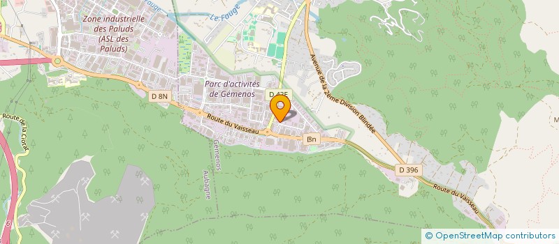 localisation de l'entreprise SCI GEMSTOCK  GEMENOS