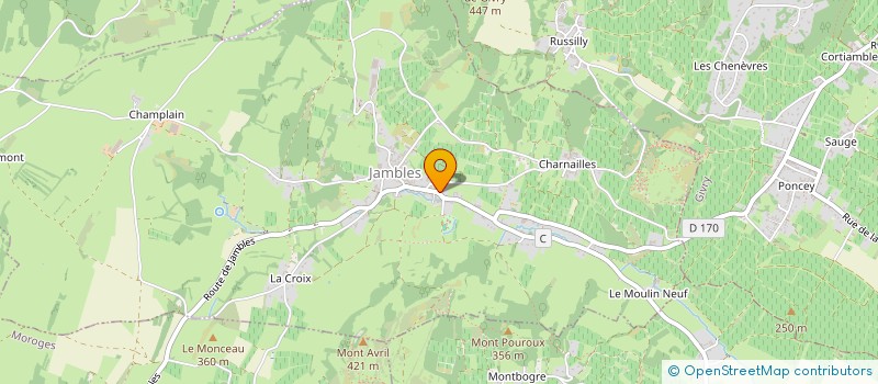 localisation de l'entreprise SCI GEMULOISE  JAMBLES