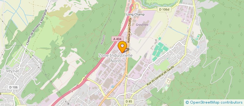 localisation de l'entreprise SCI GEMY à ARBENT