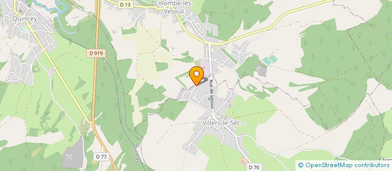 localisation de l'entreprise SCI GEN LOCATION CONSTRUCTION IMMOBILIER  FROTEY-LES-VESOUL