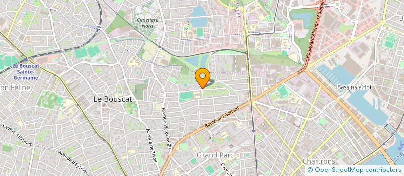 localisation de l'entreprise SCI GENA  LE BOUSCAT