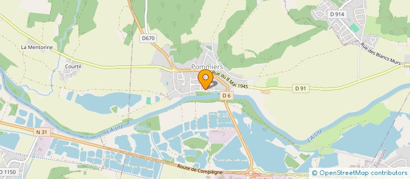 localisation de l'entreprise SCI GENARD MICHEL ET FILS  CHACRISE