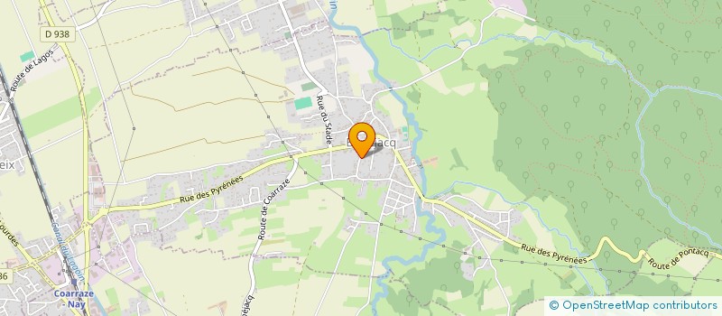 localisation de l'entreprise SCI GENCRA  BENEJACQ