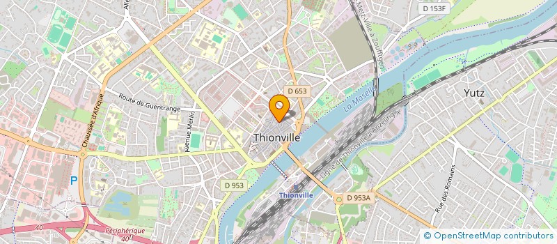 localisation de l'entreprise SCI GENDI à THIONVILLE