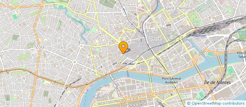 localisation de l'entreprise SCI GENDREY à NANTES