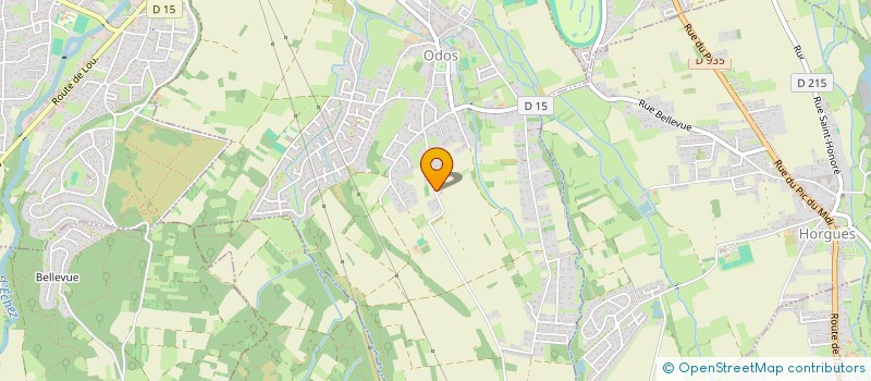 localisation de l'entreprise SCI GENEITIE  ODOS