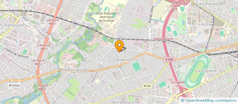 localisation de l'entreprise SCI GENELUC à TOULOUSE