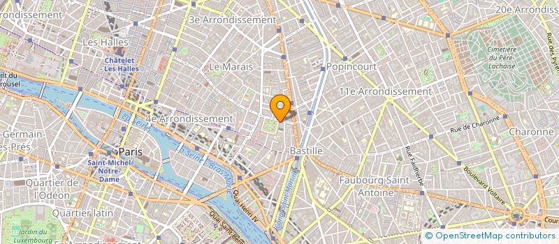 localisation de l'entreprise SCI GENERAL 34  PARIS