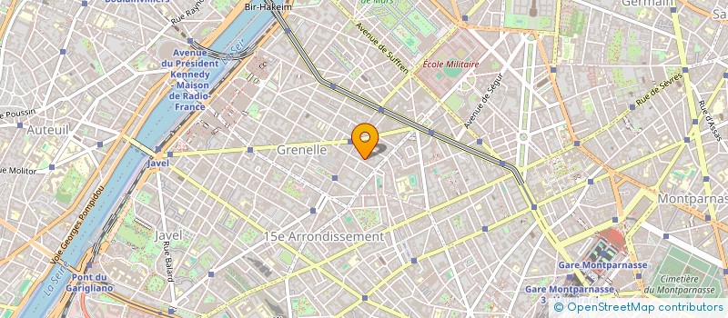 localisation de l'entreprise SCI GENERAL BEURET  PARIS