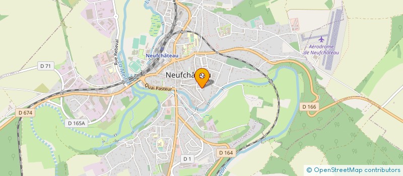 localisation de l'entreprise SCI GENERAL HAXO à NEUFCHATEAU