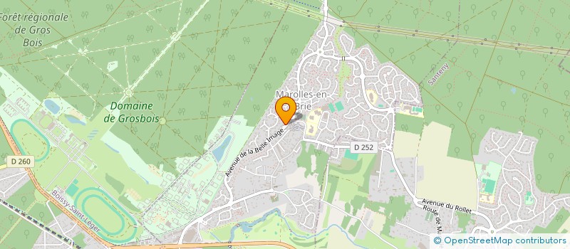 localisation de l'entreprise SCI GENERATIONS  MAROLLES-EN-BRIE