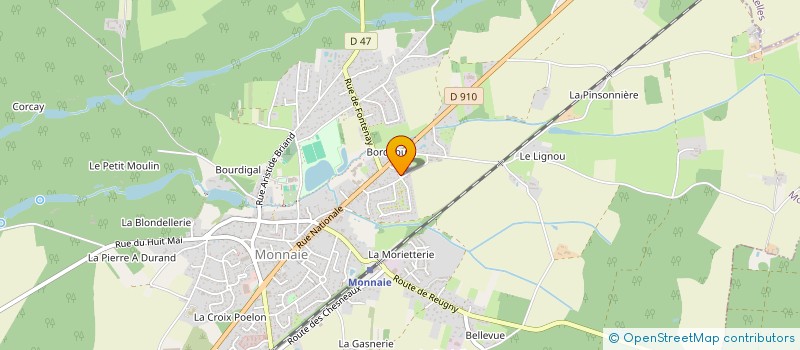 localisation de l'entreprise SCI GENERATIONS  MONNAIE