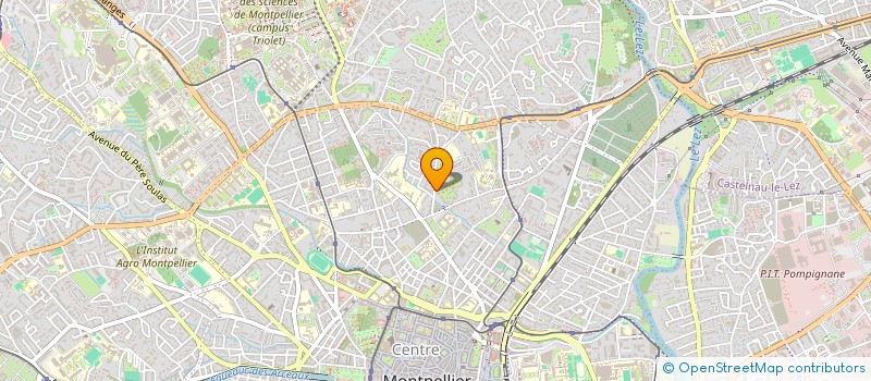 localisation de l'entreprise SCI GENESTE à MONTPELLIER